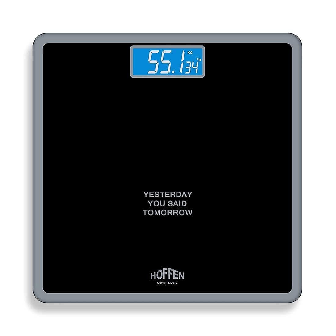Hoffen HO-18 Digital Scale top view with LCD screen