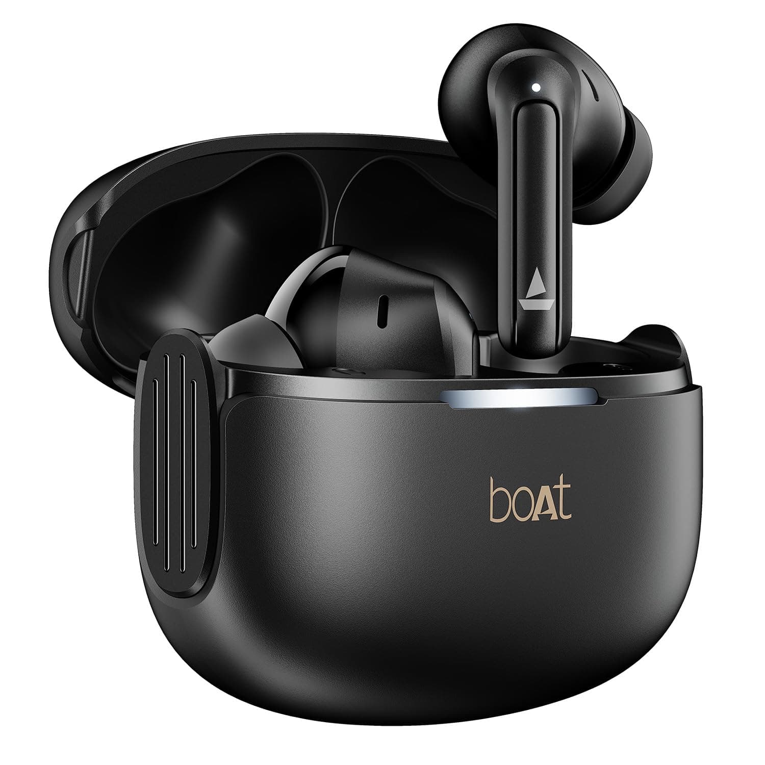 boAt Airdopes 219 TWS Earbuds with 4Mics ENx, 40H Battery, BEAST Mode (Carbon Black)
